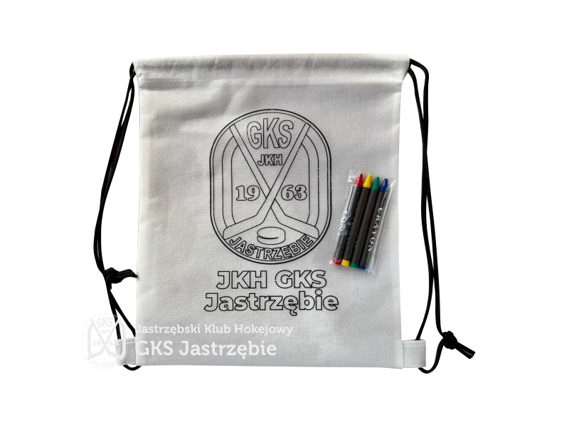 PLECAK + KREDKI z logo JKH, 1 szt.